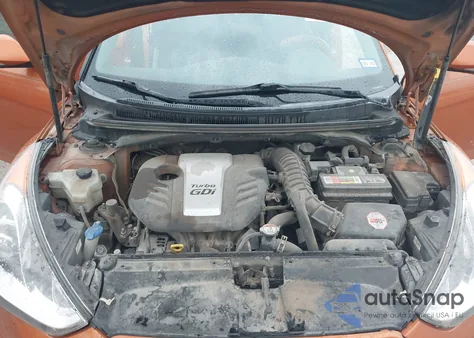 2015 Hyundai Veloster Turbo from USA, damaged, VIN KMHTC6AE5FU236383